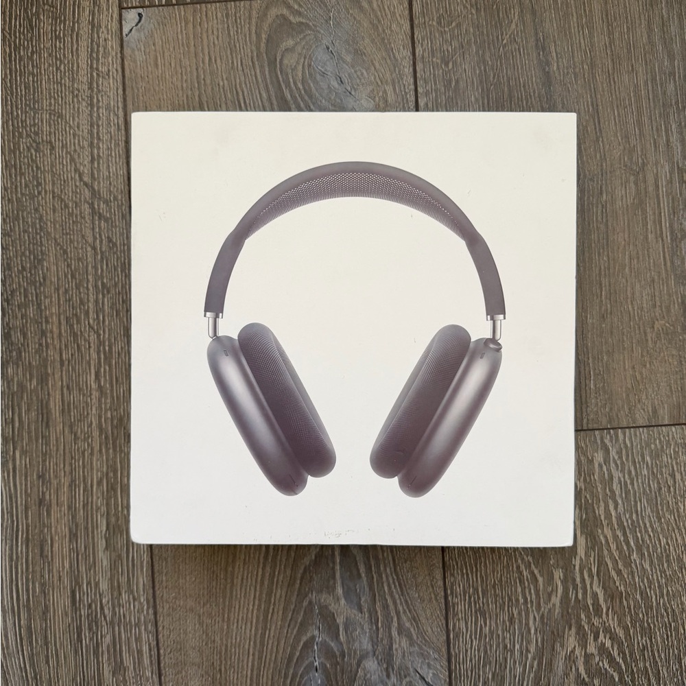 Apple Over-Ear Headphones in Silver and Gray